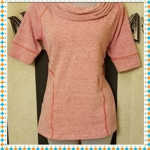 athleta Cowl neck quarter sleeve pull over